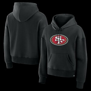 �y�����O�b�Y�zNFL 49ers �p�[�J�[ Fanatics/�t�@�i�e�B�N�X ���f�B�[�X �u���b�N (NFL Womens Fanatics Essential Logo Legacy POH - R)