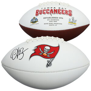 Derrick Brooks Tampa Bay Buccaneers Autographed Wilson White Panel Football