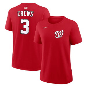 �y�����O�b�Y�zMLB �i�V���i���Y �f�B�����E�N���[�Y �l�[��&�i���o�[ T�V���c Nike/�i�C�L ���f�B�[�X ���b�h (Nike Women's N&N CORE Tee - 2026)