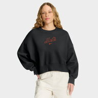 【公式グッズ】MLB メッツ トレーナー Nike/ナイキ レディース ブラック (Women's Nike MLB Crewneck Fle…