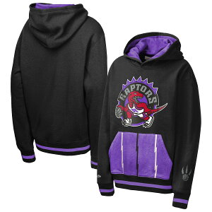 �y�����O�b�Y�zNBA ���v�^�[�Y �t���[�X �p�[�J�[ Mitchell & Ness/�~�b�`�F�����l�X �L�b�Y�T�C�Y �u���b�N (PLAYMAKER FASHION FLC HD)
