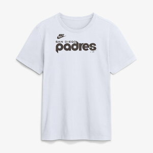�y�����O�b�Y�zMLB �p�h���X T�V���c Nike/�i�C�L �����Y �z���C�g (Men's Nike Cooperstown Wordmark Cotton Tee)