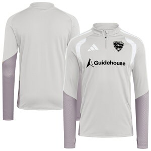 �y�����O�b�Y�zMLS D.C.���i�C�e�b�h �g���[�j���O�E�F�A �g�b�v Adidas/�A�f�B�_�X �����Y �V���o�[ (ADI Men's S26 Tiro Competition Training Top)