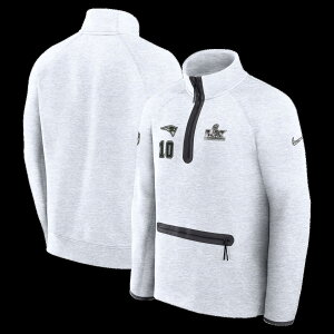 �y�����O�b�Y�zNFL �y�C�g���I�b�c �h���C�N�E���C �v���I�[�o�[ Nike/�i�C�L �����Y �O���C (Men's SB60 Nike Opening Night Tech Fleece Player Half Zip)