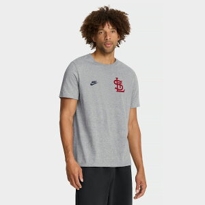 �y�����O�b�Y�zMLB �J�[�W�i���X T�V���c Nike/�i�C�L �����Y �w�U�[�O���C (Men's Nike MLB Cooperstown 2 Hit Large Logo Cotton Tee)