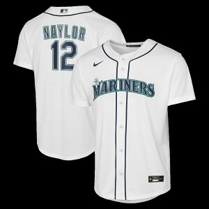 �y�����O�b�Y�zMLB �}���i�[�Y �W���V���E�l�C���[ �z�[�� ���j�t�H�[�� �i���v���J�j Nike/�i�C�L �L�b�Y�T�C�Y �z���C�g (HOME BASELINE JRSY TWILL PLYER)