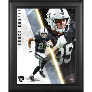 Brock Bowers Las Vegas Raiders Framed 13 x 16 Radiance Collage