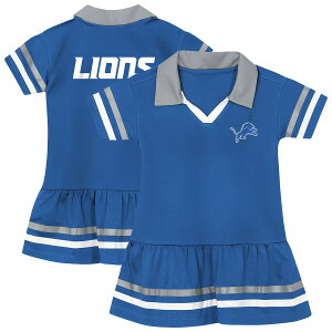 �y�����O�b�Y�zNFL ���C�I���Y �����s�[�X Outerstuff �g�h���[�E�c���T�C�Y �u���[ (NFL Toddler Girls Star Player Johnny Collar Dress)