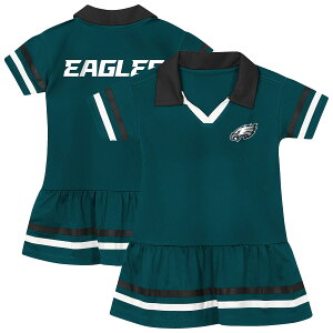 �y�����O�b�Y�zNFL �C�[�O���X �����s�[�X Outerstuff �g�h���[�E�c���T�C�Y �O���[�� (NFL Toddler Girls Star Player Johnny Collar Dress)