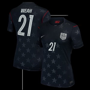 �y�����O�b�Y�zNATIONAL TEAM �A�����J��\ �e�B���V�[�E�E�B�[�A �A�E�F�C ���j�t�H�[�� �i���v���J�j Nike/�i�C�L ���f�B�[�X �u���[ (NIK S26 Women's Stadium Replica Jersey - Player)