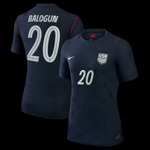 �y�����O�b�Y�zNATIONAL TEAM �A�����J��\ �t�H�������E�o���O�� �A�E�F�C ���j�t�H�[�� �i�I�[�Z���e�B�b�N�j Nike/�i�C�L ���f�B�[�X �u���[ (NIK S26 Women's Match Authentic Jersey - Player)