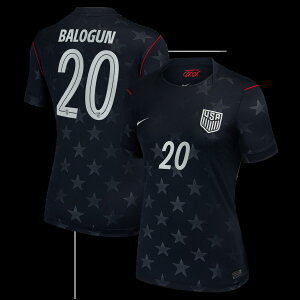 �y�����O�b�Y�zNATIONAL TEAM �A�����J��\ �t�H�������E�o���O�� �A�E�F�C ���j�t�H�[�� �i���v���J�j Nike/�i�C�L ���f�B�[�X �u���[ (NIK S26 Women's Stadium Replica Jersey - Player)