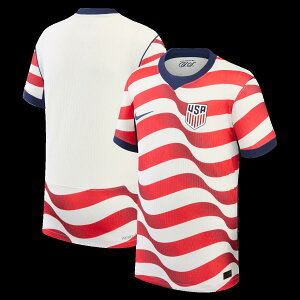 �y�����O�b�Y�zNATIONAL TEAM �A�����J��\ �z�[�� ���j�t�H�[�� �i�I�[�Z���e�B�b�N�j Nike/�i�C�L ���[�X�E�W���j�A�T�C�Y �z���C�g (NIK S26 Youth Match Authentic Jersey)