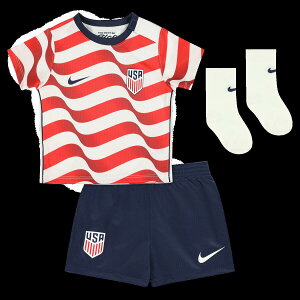 �y�����O�b�Y�zNATIONAL TEAM �A�����J��\ �L�b�Y�E�F�A�Z�b�g Nike/�i�C�L �x�r�[�p �z���C�g (NIK S26 Infant Stadium Replica Kit)