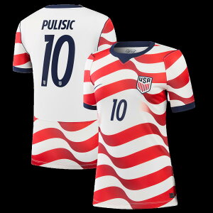 �y�����O�b�Y�zNATIONAL TEAM �A�����J��\ �v���V�b�` �z�[�� ���j�t�H�[�� �i���v���J�j Nike/�i�C�L ���f�B�[�X �z���C�g (NIK S26 Women's Stadium Replica Jersey - Player)