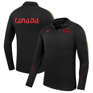 �y�����O�b�Y�zNATIONAL TEAM �J�i�_��\ �g���[�j���O�E�F�A Nike/�i�C�L �����Y �u���b�N (BCS S26 Men's Strike Drill Top)