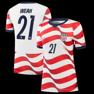�y�����O�b�Y�zNATIONAL TEAM �A�����J��\ �e�B���V�[�E�E�B�[�A �z�[�� ���j�t�H�[�� �i���v���J�j Nike/�i�C�L ���f�B�[�X �z���C�g (NIK S26 Women's Stadium Replica Jersey - Player)