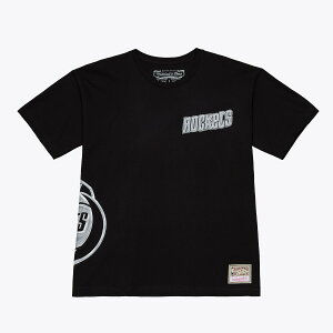 �y�����O�b�Y�zNBA ���P�b�c T�V���c Mitchell & Ness/�~�b�`�F�����l�X �����Y �u���b�N (NBA S26 CHROME HERITAGE TEE)