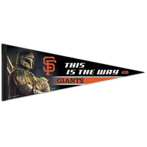 �y�����O�b�Y�zMLB �W���C�A���c �t���b�O WinCraft (12x30 Star Wars Character Premium Quality Pennant)