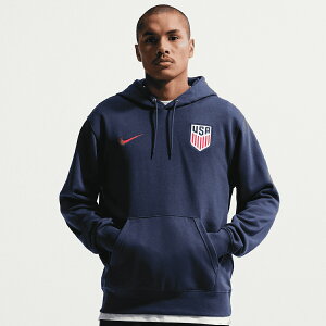 �y�����O�b�Y�zNATIONAL TEAM �A�����J��\ �p�[�J�[ Nike/�i�C�L �����Y �l�C�r�[ (NIK SU26 Men's Club PO Hood)