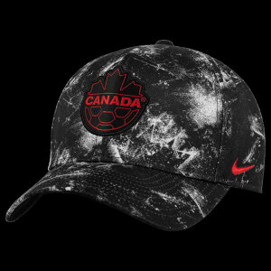 �y�����O�b�Y�zNATIONAL TEAM �J�i�_��\ �A�W���X�^�u���L���b�v Nike/�i�C�L �����Y �u���b�N (BCS S26 Men's Printed Rise Cap)