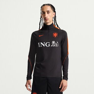 �y�����O�b�Y�zNATIONAL TEAM �I�����_��\ �g���[�j���O�E�F�A Nike/�i�C�L �����Y �u���b�N (NIK SU26 Men's Dri-Fit Strike Drill Top)