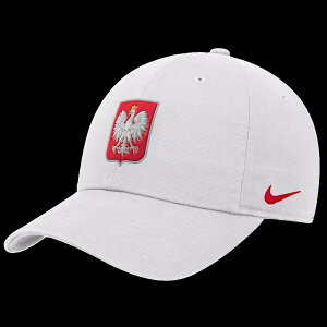 �y�����O�b�Y�zNATIONAL TEAM �|�[�����h��\ �A�W���X�^�u���L���b�v Nike/�i�C�L �����Y �z���C�g (BCS S26 Men's 2026 Club Cap)