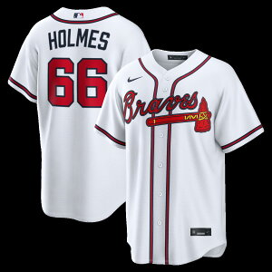 �y�����O�b�Y�zMLB �u���[�u�X �O�����g�E�z�[���Y �z�[�� ���j�t�H�[�� �i���v���J�j Nike/�i�C�L �����Y �z���C�g (Nike 2026 Men's Replica RP26 Core Jersey - Starter Player)