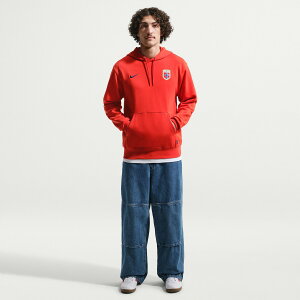 �y�����O�b�Y�zNATIONAL TEAM �m���E�F�[��\ �p�[�J�[ Nike/�i�C�L �����Y ���b�h (NIK SU26 Men's Club PO Hood)