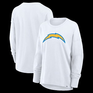 �y�����O�b�Y�zNFL �`���[�W���[�Y T�V���c Fanatics/�t�@�i�e�B�N�X ���f�B�[�X �z���C�g (NFL Womens Fanatics Essential Cotton LST - R)