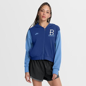 �y�����O�b�Y�zMLB �u���b�N�����E�h�W���[�X �p�[�J�[ Nike/�i�C�L ���f�B�[�X ���C�����u���[ (Women's Nike MLB Cooperstown Lightweight Full Zip Hood)
