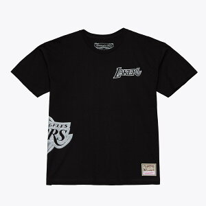 �y�����O�b�Y�zNBA ���C�J�[�Y T�V���c Mitchell & Ness/�~�b�`�F�����l�X �����Y �u���b�N (NBA S26 CHROME HERITAGE TEE)