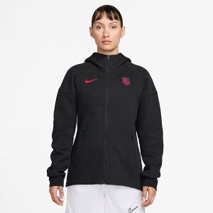 �y�����O�b�Y�zNATIONAL TEAM �A�����J��\ �W���P�b�g Nike/�i�C�L ���f�B�[�X �u���b�N (NIK SU26 Women's Tech Fleece FZ Hooded Jacket)