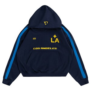 �y�����O�b�Y�zMLS LA�M�����N�V�[ �p�[�J�[ Live Breathe Futbol �����Y �l�C�r�[ (LBF S26 Unisex Rossi PO Hood)