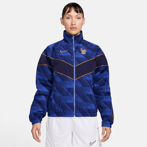 �y�����O�b�Y�zNATIONAL TEAM �t�����X��\ �W���P�b�g Nike/�i�C�L ���f�B�[�X �u���[ (NIK SU26 Women's UV Woven FZ Jacket)