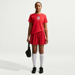 �y�����O�b�Y�zNATIONAL TEAM �A�����J��\ T�V���c Nike/�i�C�L ���f�B�[�X ���b�h (NIK SU26 Women's Crest Tee)