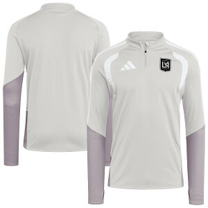 �y�����O�b�Y�zMLS LAFC �g���[�j���O�E�F�A Adidas/�A�f�B�_�X �����Y �V���o�[ (ADI Men's S26 Tiro Competition Training Top)