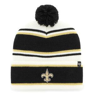 NFL �Z�C���c �j�b�g�X '47 �L�b�Y �z���C�g (NFL Youth Stripling Cuffed Pom Knit)