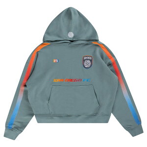 �y�����O�b�Y�zMLS �T���f�B�G�SFC �p�[�J�[ Live Breathe Futbol �����Y �O���C (LBF S26 Unisex Rossi PO Hood)