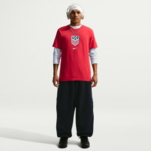 �y�����O�b�Y�zNATIONAL TEAM �A�����J��\ T�V���c Nike/�i�C�L �����Y ���b�h (NIK SU26 Men's Crest SS Tee)