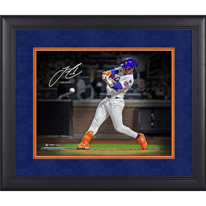 Francisco Lindor New York Mets Facsimile Signature Framed 11 x 14 Spotlight Photograph