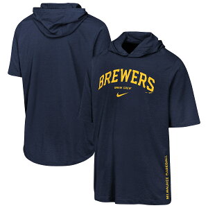 �y�����O�b�Y�zMLB �u�����[�Y �g���[�i�[ Nike/�i�C�L �L�b�Y�T�C�Y �l�C�r�[ (OST YTH NK FANGEAR FG DF SS TEE W/HD)