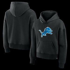 �y�����O�b�Y�zNFL ���C�I���Y �p�[�J�[ Fanatics/�t�@�i�e�B�N�X ���f�B�[�X �u���b�N (NFL Womens Fanatics Essential Logo Legacy POH - R)