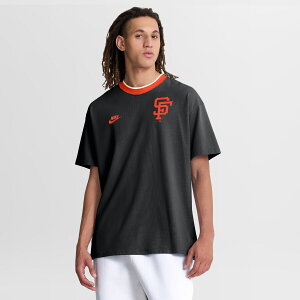 �y�����O�b�Y�zMLB �W���C�A���c T�V���c Nike/�i�C�L �����Y �u���b�N (Men's Nike MLB Cooperstown Fashion Ringer Tee)