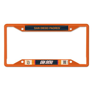 �y�����O�b�Y�zMLB �p�h���X �J�[�p�i �i���o�[�t���[�� WinCraft (2026 MLB City Connect Laser Cut Colored Metal License Plate Frame - S/S)