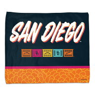 【公式グッズ】MLB パドレス タオル WinCraft (2026 MLB City Connect 15x18 Rally Towel)