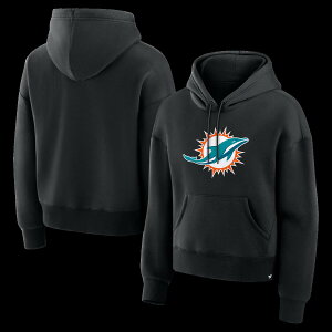 �y�����O�b�Y�zNFL �h���t�B���Y �p�[�J�[ Fanatics/�t�@�i�e�B�N�X ���f�B�[�X �u���b�N (NFL Womens Fanatics Essential Logo Legacy POH - R)