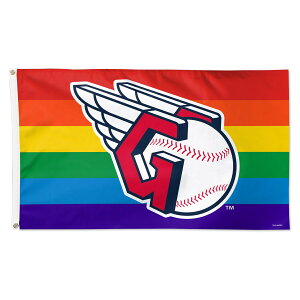 �y�����O�b�Y�zMLB �C���f�B�A���X �t���b�O WinCraft (3'x5' Deluxe Flag - Pride)