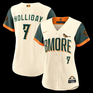 Women's Nike Jackson Holliday Cream Baltimore Orioles 2026 City Connect Stadium Jersey