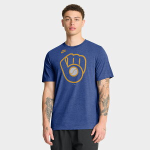 �y�����O�b�Y�zMLB �u�����[�Y T�V���c Nike/�i�C�L �����Y �w�U�[���C���� (Men's Nike MLB Cooperstown Logo Triblend Tee)